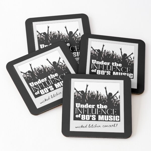 Item preview, Under the Influence of 80s Music designed and sold by It's On Backwards.