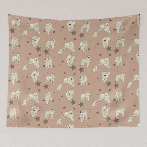 Item preview, Great Pyrenees Pattern Coffee designed and sold by Ashley Gagnon.