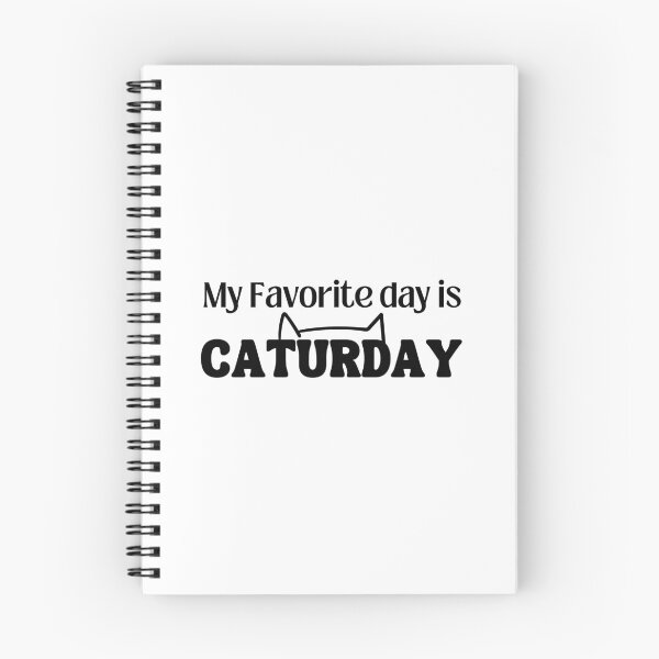 Item preview, Caturday is my favorite day of the week T-shirt  designed and sold by Nerdygirlteez.