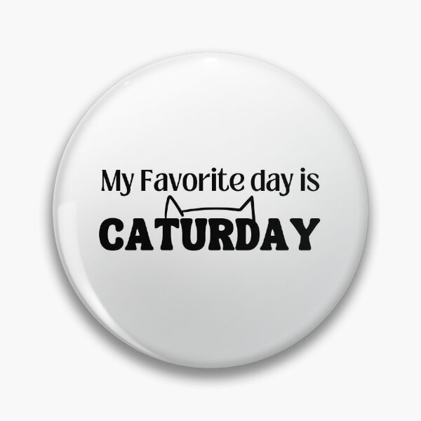 Item preview, Caturday is my favorite day of the week T-shirt  designed and sold by Nerdygirlteez.