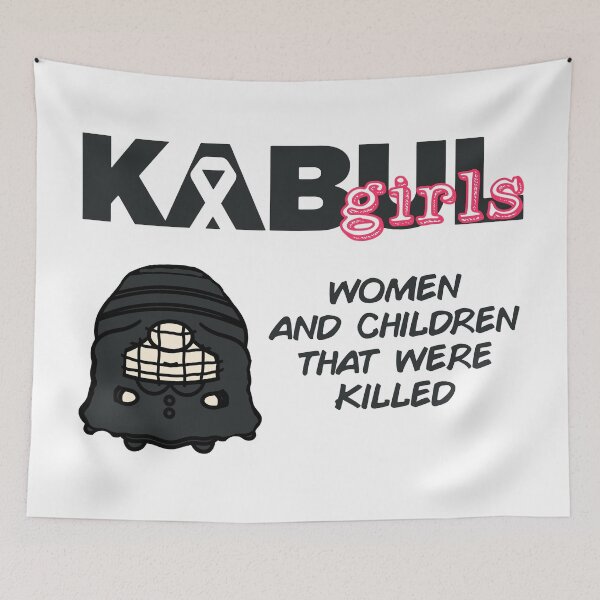 Item preview, Kabul girls women and children that were killed designed and sold by teethontheroof.