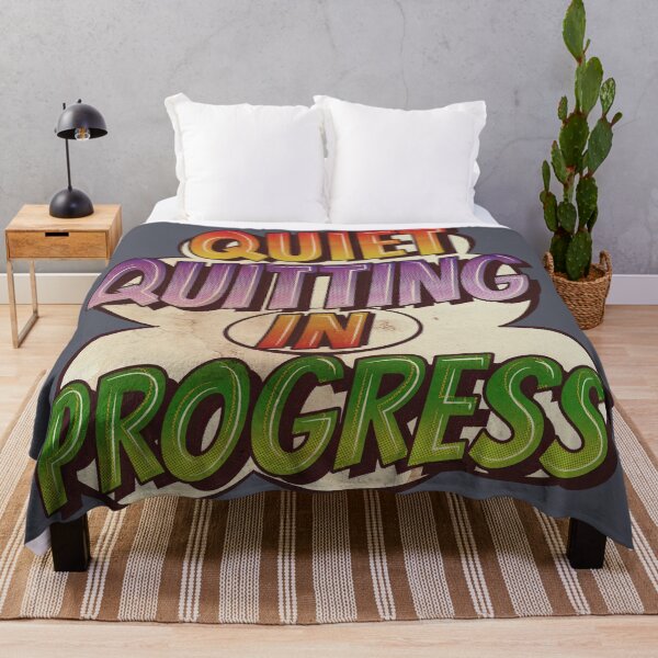 Item preview, Ouiet Quitting - Out LOUD designed and sold by 26-Characters.