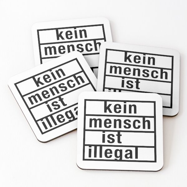 Item preview, Kopie von Kopie von Kein mensch ist illegal designed and sold by Daniem.