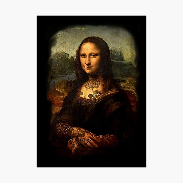 Item preview, Monalisa tattoo designed and sold by vinnieinpoison.