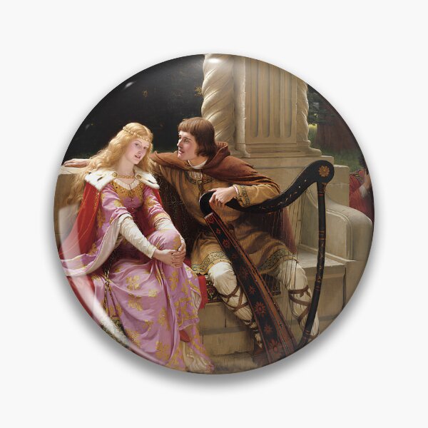 Item preview, Tristan and Isolde  Print Edmund Blair Leighton designed and sold by TeeARTHY.