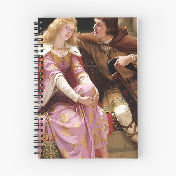 Item preview, Tristan and Isolde  Print Edmund Blair Leighton designed and sold by TeeARTHY.