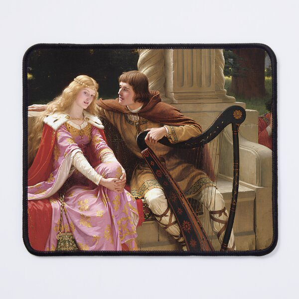 Item preview, Tristan and Isolde  Print Edmund Blair Leighton designed and sold by TeeARTHY.