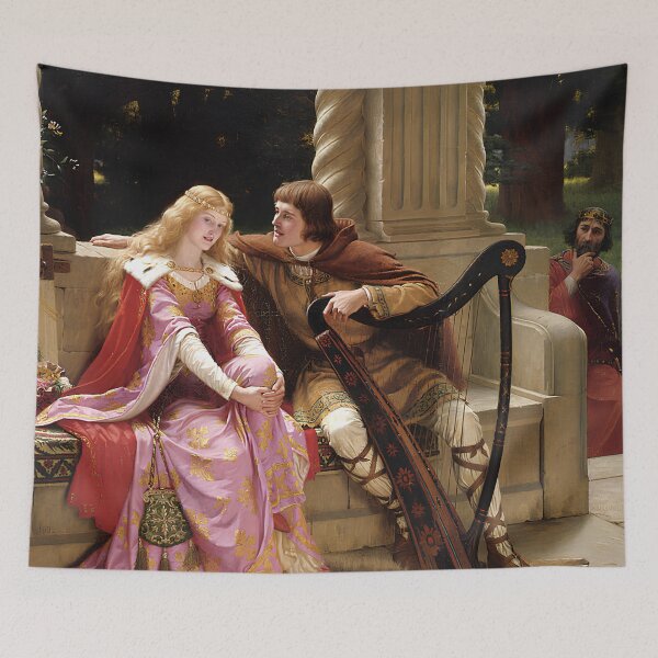 Item preview, Tristan and Isolde  Print Edmund Blair Leighton designed and sold by TeeARTHY.