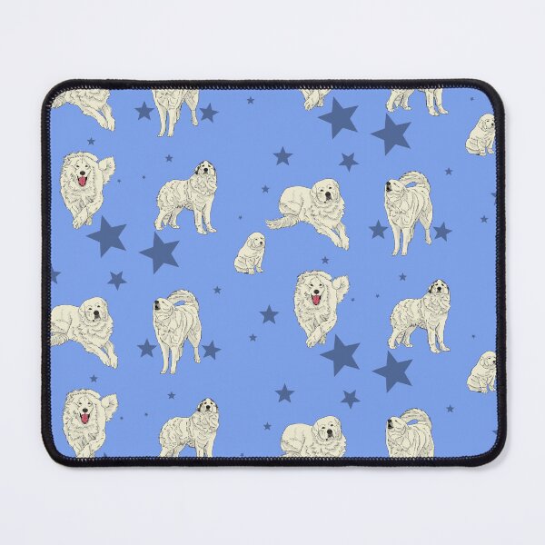 Item preview, Great Pyrenees Pattern Blue designed and sold by Ashley Gagnon.