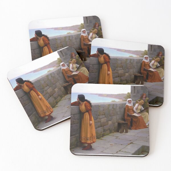 Item preview, Edmund Blair Leighton - The Hostage [1912]   Print Edmund Blair Leighton designed and sold by TeeARTHY.