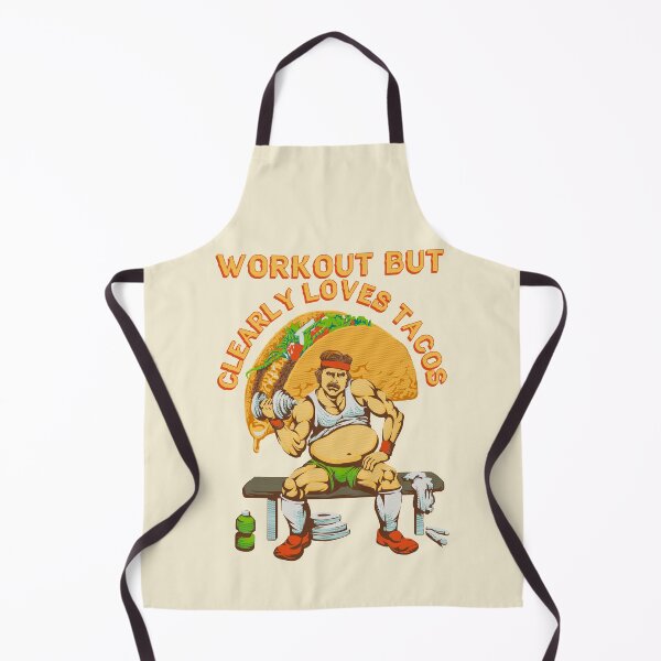 Item preview, Workout but clearly loves tacos designed and sold by RafaelLima7.