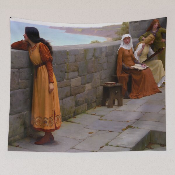 Item preview, Edmund Blair Leighton - The Hostage [1912]   Print Edmund Blair Leighton designed and sold by TeeARTHY.