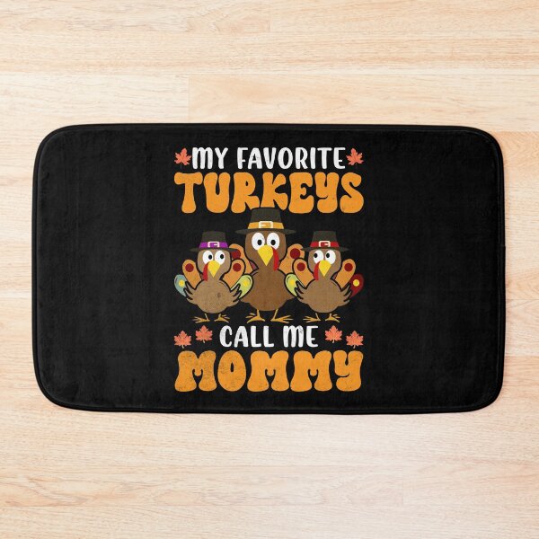 Item preview, My Favorite Turkeys Call Me Mommy Family Thanksgiving designed and sold by Zulfiqqar.