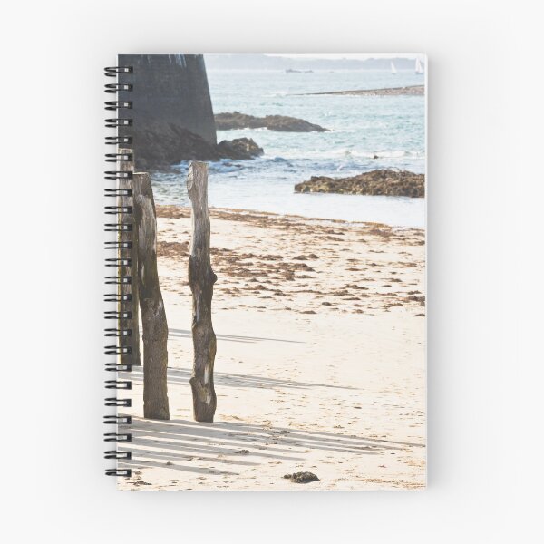 Item preview, Breakwaters on seashore Saint malo, France designed and sold by dvoevnore.