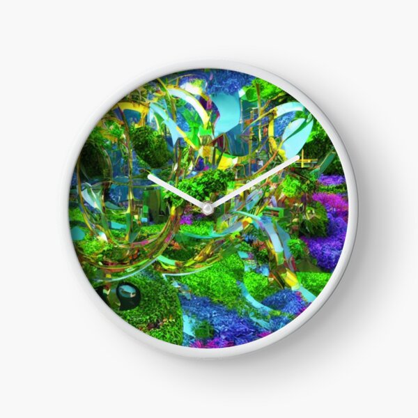 Item preview, Colorful Fantasy Fairy Garden designed and sold by calibrit.