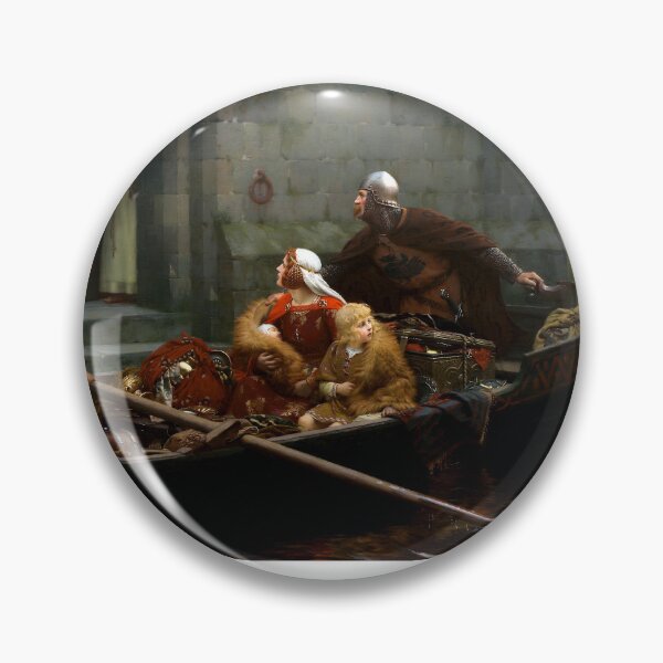 Item preview, In Time Of Peril  Print Edmund Blair Leighton designed and sold by TeeARTHY.