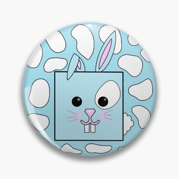 Item preview, Square Head Rabbit designed and sold by MarjorieHoweArt.