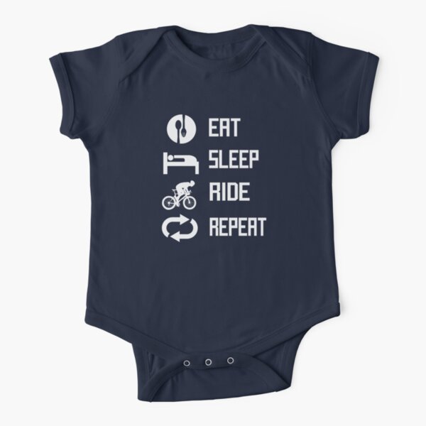 Camiseta de bicicleta para ciclistas y ciclistas de montaña Body de manga corta para bebé