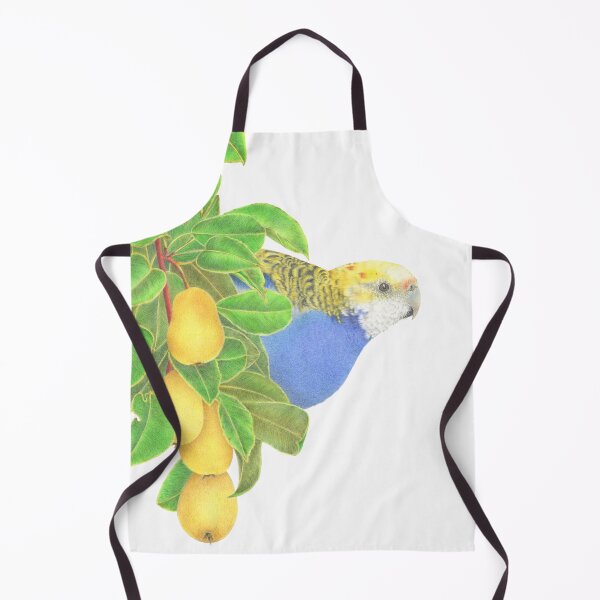 Item preview, Pale headed rosella in a pear tree designed and sold by ArtbyLeanneWB.