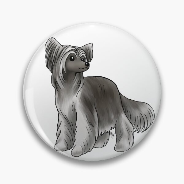 Item preview, Chinese Crested - Powderpuff White and black designed and sold by Jennifer Stolzer.