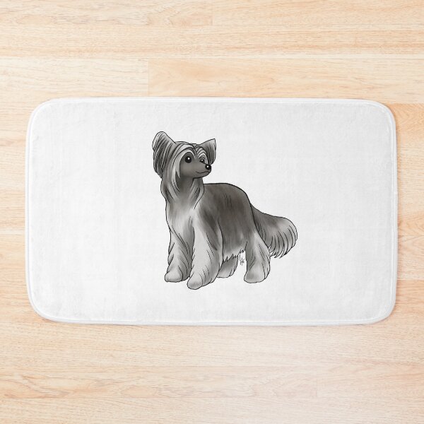 Item preview, Chinese Crested - Powderpuff White and black designed and sold by Jennifer Stolzer.