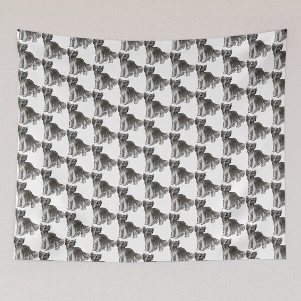 Item preview, Chinese Crested - Powderpuff White and black designed and sold by Jennifer Stolzer.