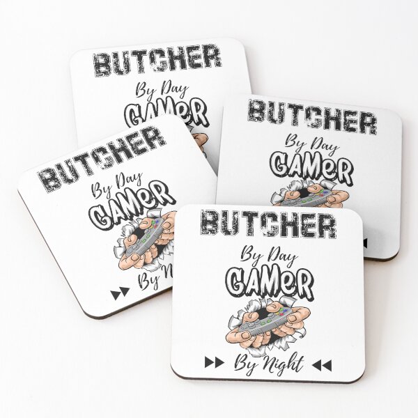 Item preview, Butcher By Day Gamer By Night designed and sold by CreacionsMeraki.