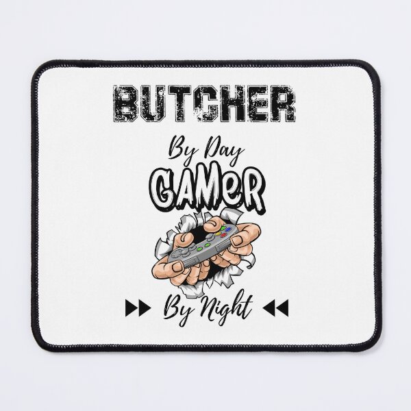 Item preview, Butcher By Day Gamer By Night designed and sold by CreacionsMeraki.