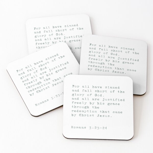 Item preview, Romans 3:23-24 designed and sold by successmom.