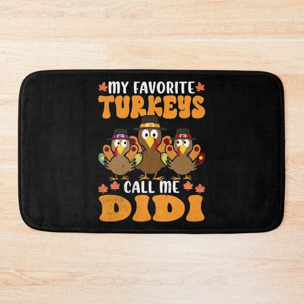 Item preview, My Favorite Turkeys Call Me Didi Family Thanksgiving designed and sold by Zulfiqqar.