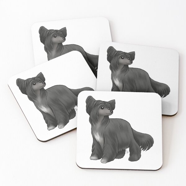 Item preview, Chinese Crested - Powderpuff Black designed and sold by Jennifer Stolzer.