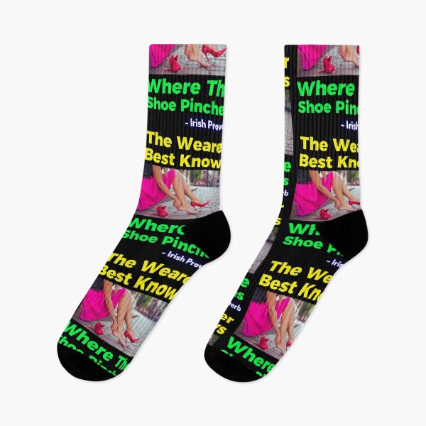 Item preview, Irish Proverb - The Wearer Best Knows Where The Shoe Pinches designed and sold by IrishProverbs.