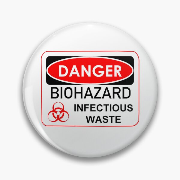 Item preview, Danger Biohazard Sign designed and sold by RadTechRiegel.