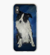 sitting collie iPhone Case