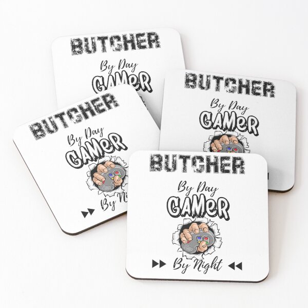 Item preview, Butcher By Day Gamer By Night designed and sold by CreacionsMeraki.