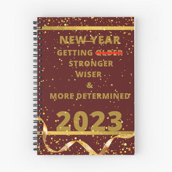 Item preview, GETTING WISER, HAPOY NEW YEAR, NEW YEAR DESIGN. NEW YEAR ART! designed and sold by JM INSPIRES.