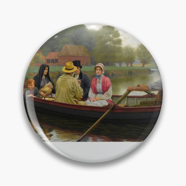 Item preview, The Ferry Edmund Blair Leighton  designed and sold by TeeARTHY.