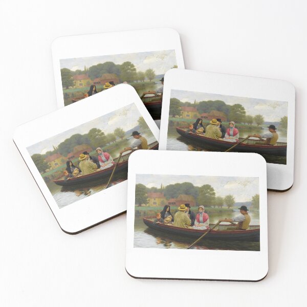 Item preview, The Ferry Edmund Blair Leighton  designed and sold by TeeARTHY.