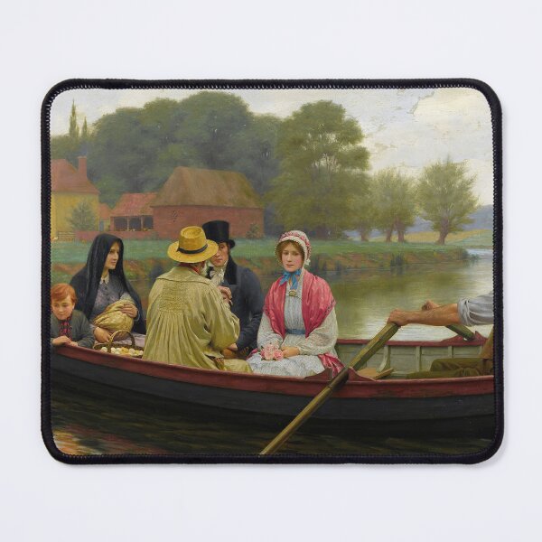 Item preview, The Ferry Edmund Blair Leighton  designed and sold by TeeARTHY.