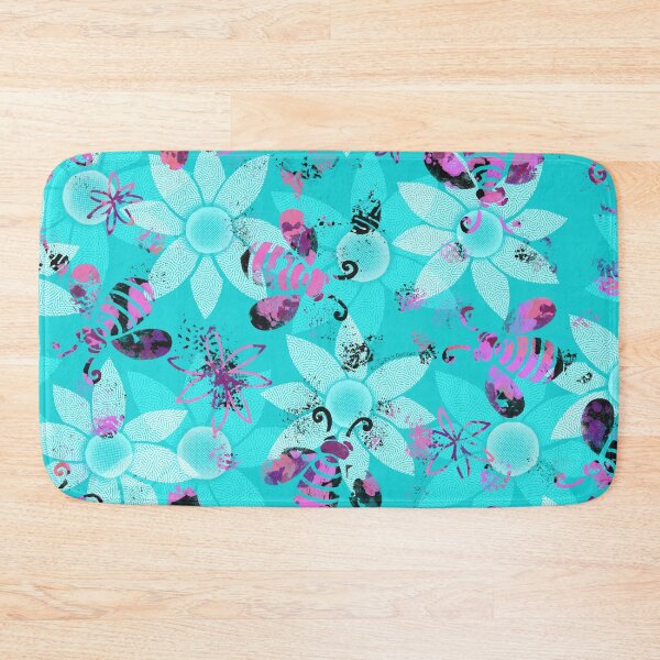 Item preview, Buzzy Beez on Aqua designed and sold by RC-aRtY.