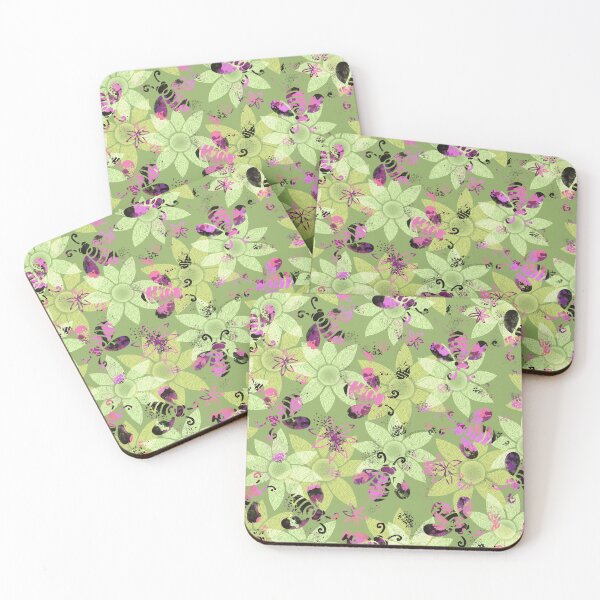 Item preview, Buzzy Beez on Pistachio  designed and sold by RC-aRtY.