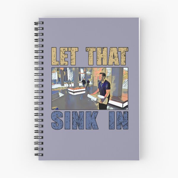 Item preview, LET THAT SINK IN FUNNY colorful designed and sold by Brasilia.