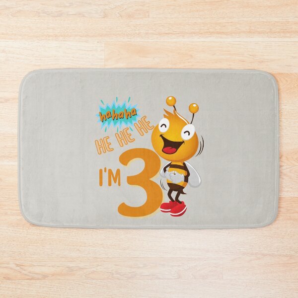 Item preview, hahaha hehehe I am three toddler, child, kids birthday shirt or to wear the entire year of age three designed and sold by tranquilbeach.