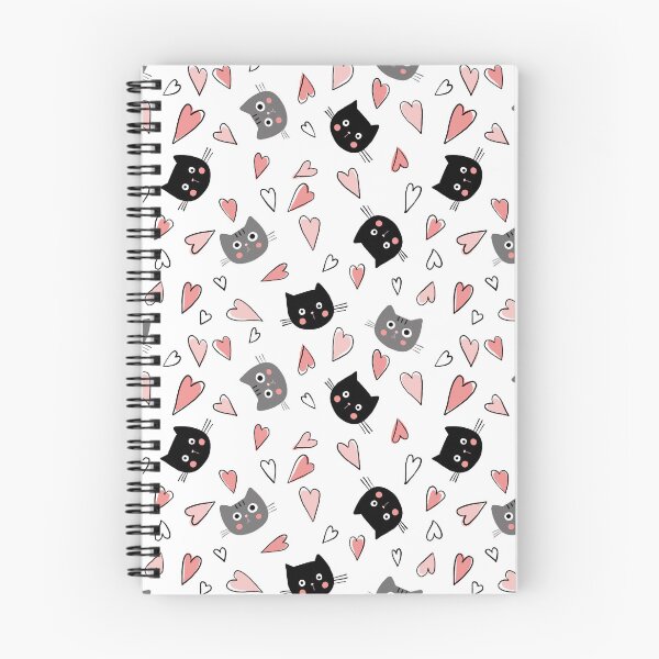 Item preview, Black Cats and Hearts designed and sold by Stephanie McRae.