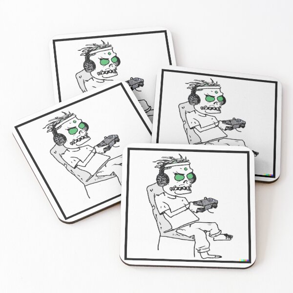 Item preview, zombie gamers | gamer drawing | gamer draw | Zombie gamer drawing designed and sold by cutenevil.