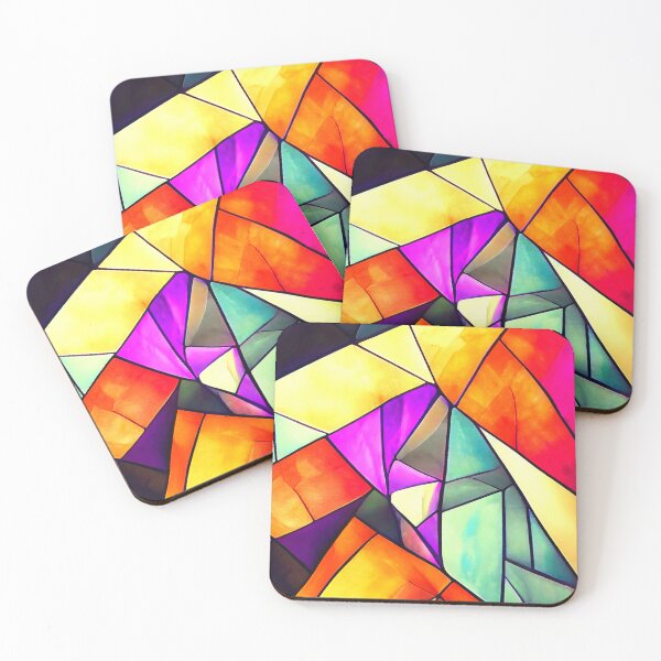 Item preview, Geometric Stained Glass designed and sold by abhaley.