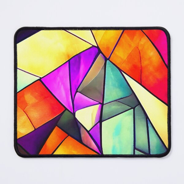 Item preview, Geometric Stained Glass designed and sold by abhaley.