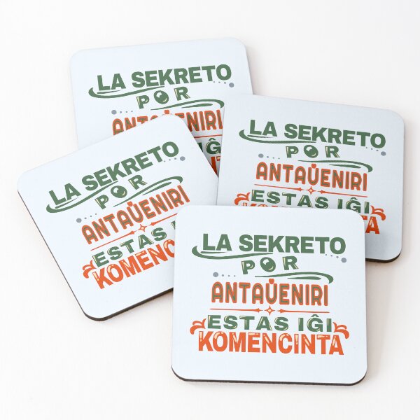 Item preview, La sekreto por antaŭeniri estas iĝi komencinta designed and sold by Zebastjan Johanzen.