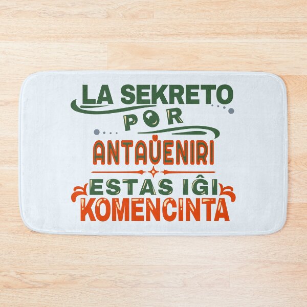 Item preview, La sekreto por antaŭeniri estas iĝi komencinta designed and sold by Zebastjan Johanzen.