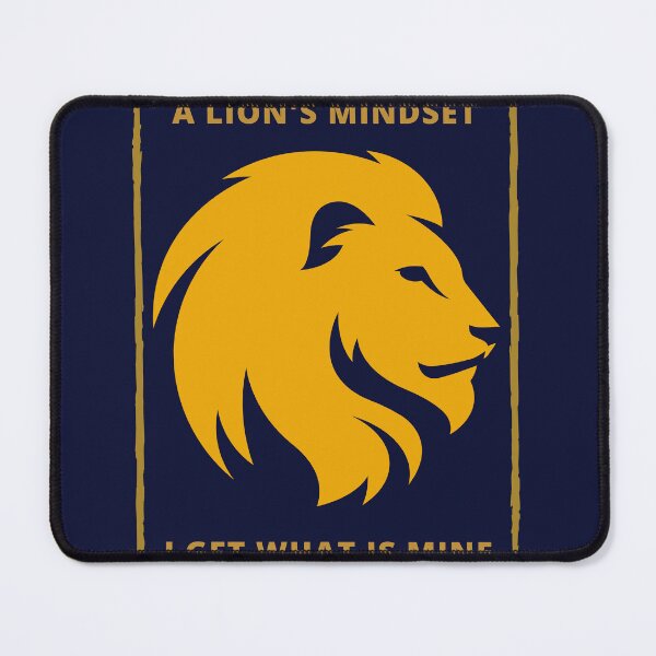 Item preview, A lion's mindset; I get what is mine; don't limit yourself; reach for more designed and sold by JM INSPIRES.